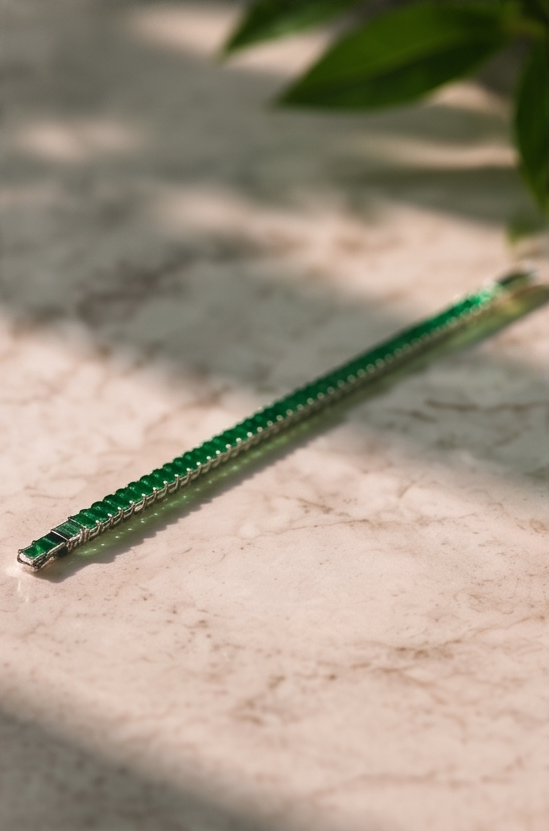 Emerald Tennis Bracelet
