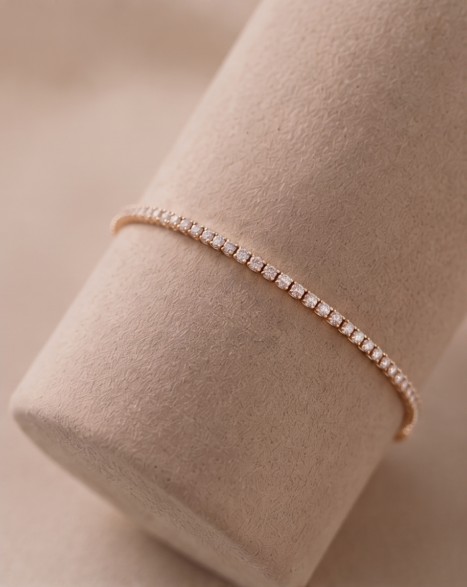 Classic Diamond Tennis Bracelet