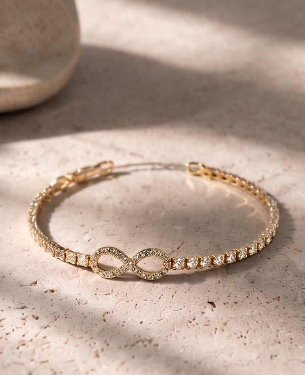 Infinity Tennis Bracelet
