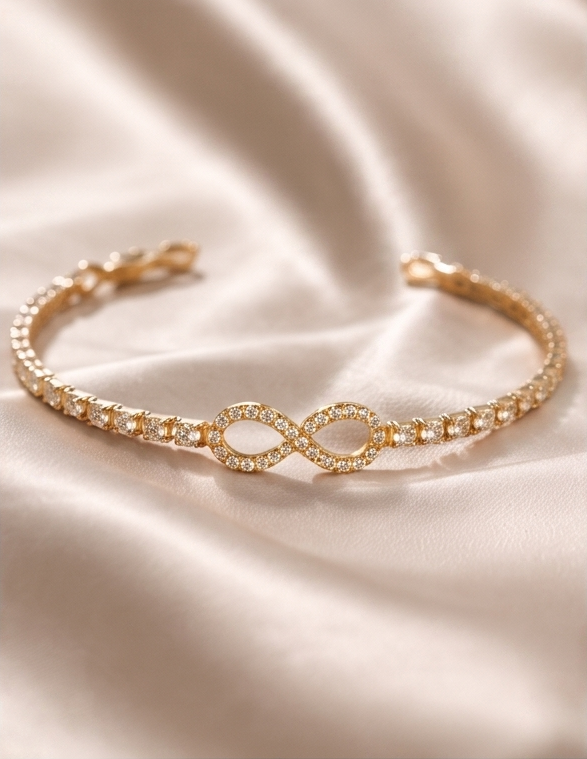 Infinity Tennis Bracelet