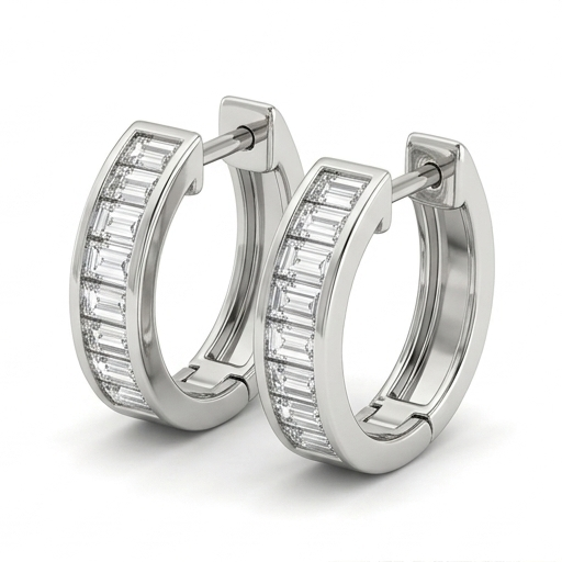 Silver Baali Earring