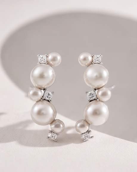 Peral Burst Stud Earring