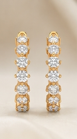 Starlight Hoop Earrings