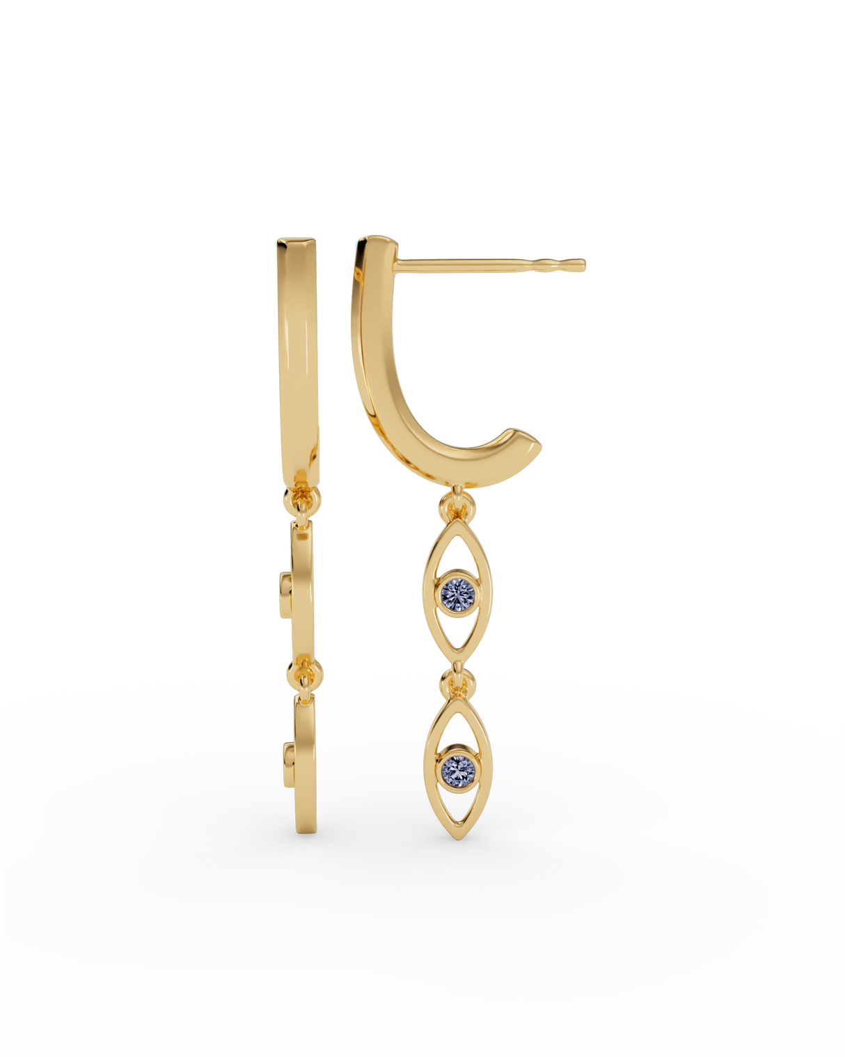 Maia Evil Eye Earrings
