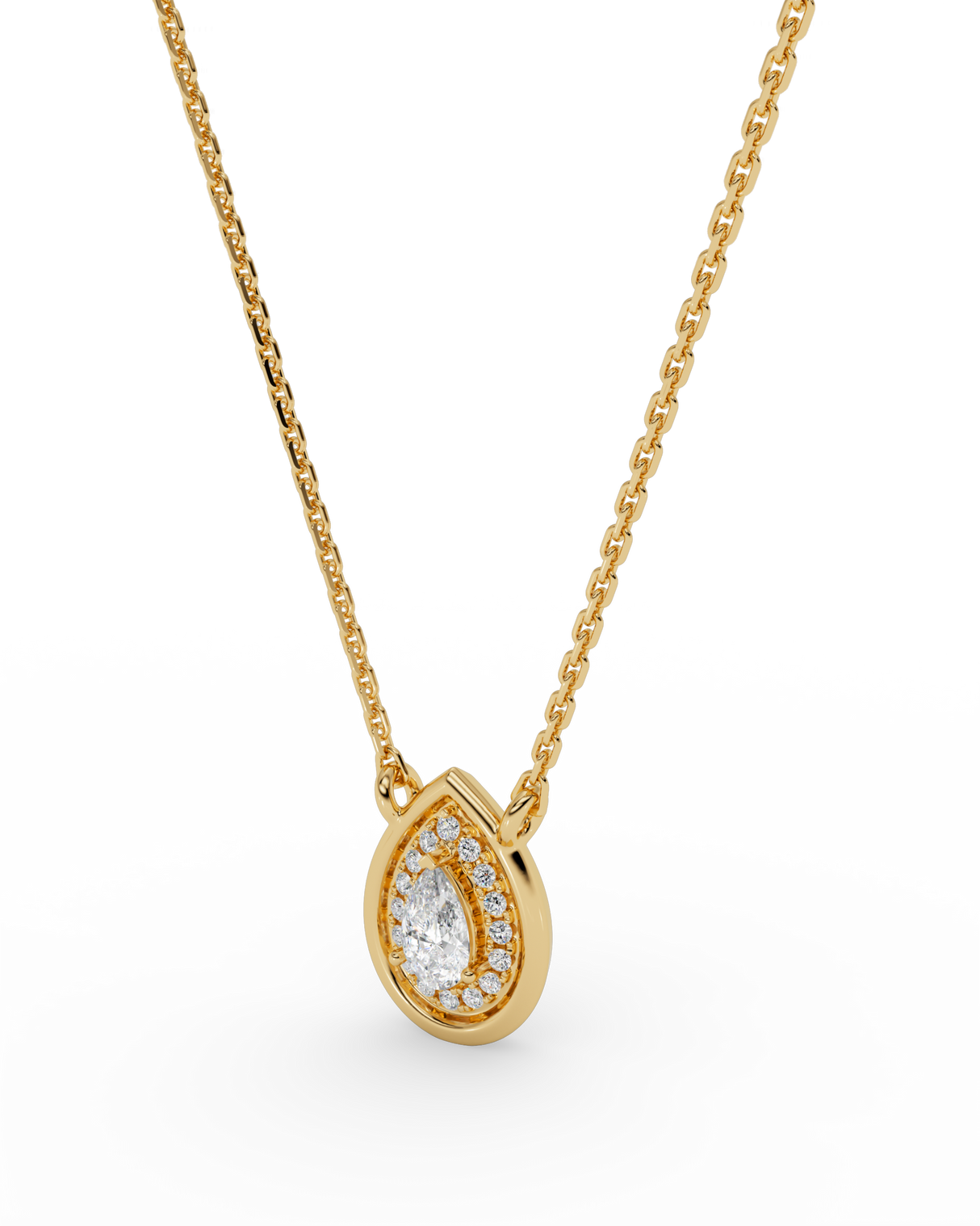 Nell Pear Necklace