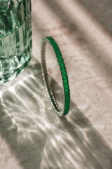 Emerald Tennis Bracelet