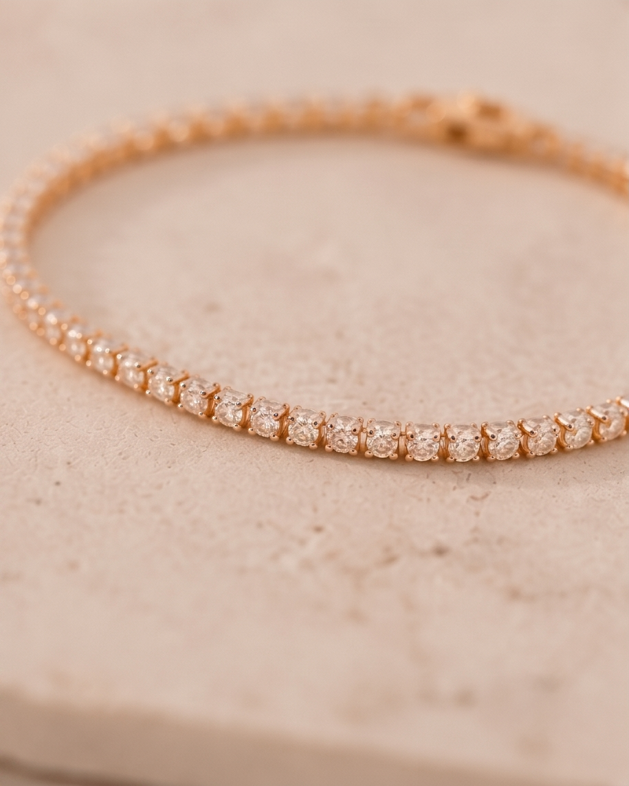 Classic Diamond Tennis Bracelet