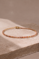 Rainbow Tennis Bracelet