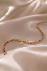 Rainbow Tennis Bracelet