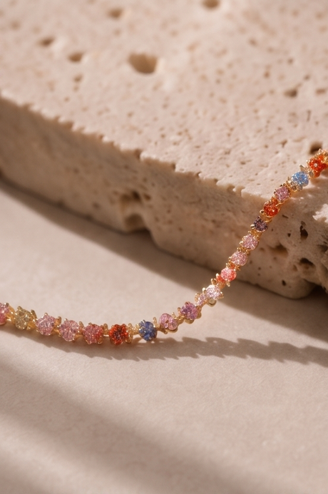 Sunset Tennis Bracelet