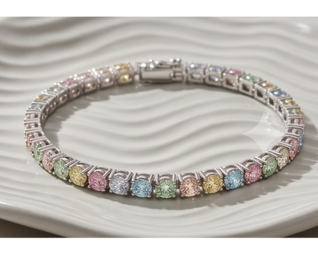 Confetti Tennis Bracelet