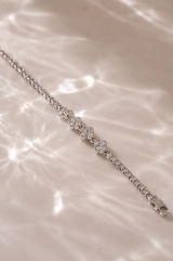 Four Clover Tennis Bracelet