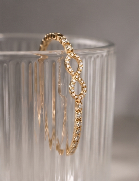 Infinity Tennis Bracelet