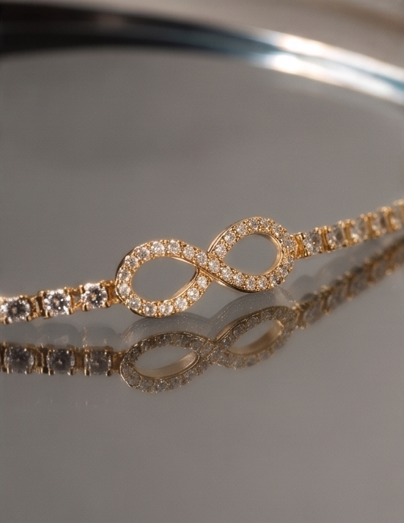 Infinity Tennis Bracelet