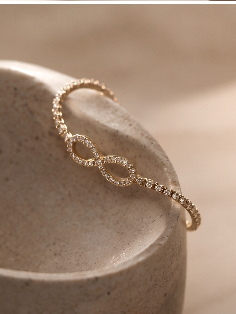 Infinity Tennis Bracelet