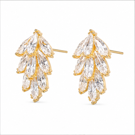 Willow Marquise Drop Earrings