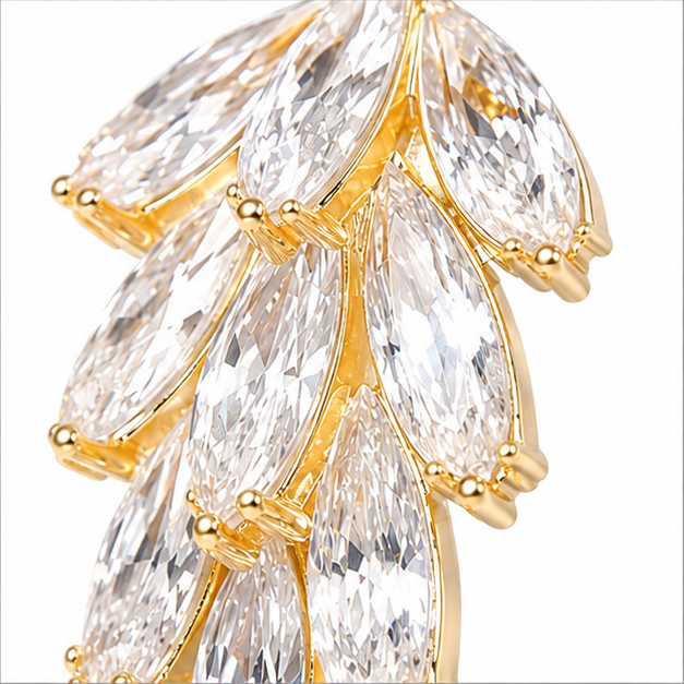 Diamond Cocktail Stud Earring