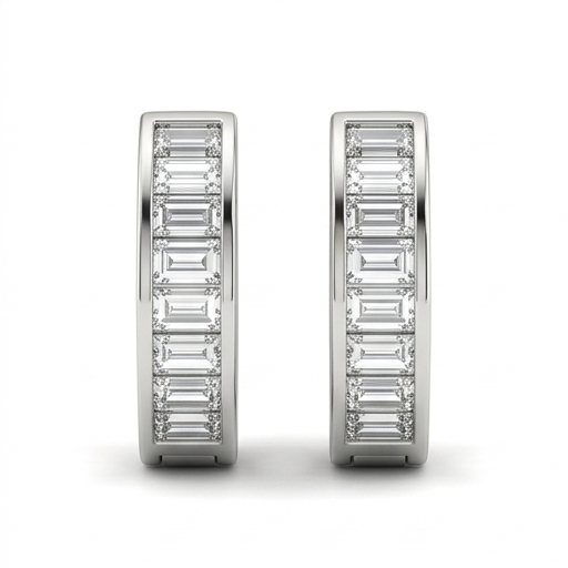 Silver Baali Earring