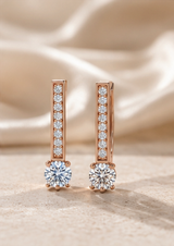 Classic Diamond Bar Baali Earring