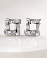 Cushion Stud Earring