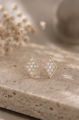 Mini Diamond Stud Earring