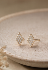 Mini Diamond Stud Earring