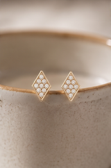 Mini Diamond Stud Earring