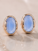 In the Blues Stud Earring