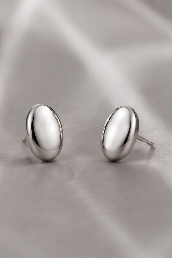 Silver Stud Earring