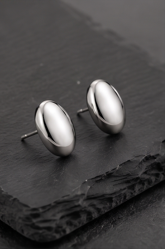 Silver Stud Earring