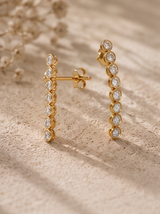 Diamond Drop Earring