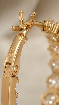 Starlight Hoop Earrings