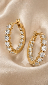 Starlight Hoop Earrings