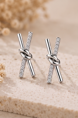 Knot Stud Earring