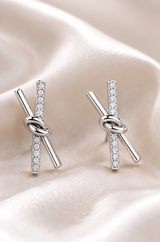 Knot Stud Earring