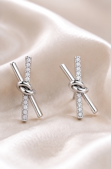 Knot Stud Earring