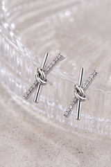 Knot Stud Earring