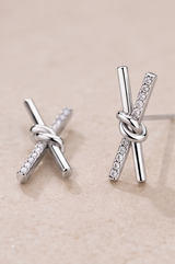 Knot Stud Earring