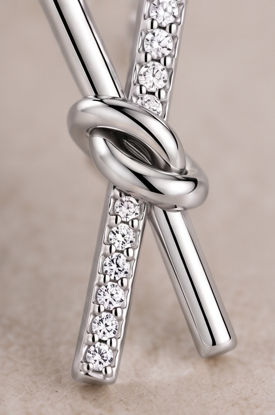 Knot Stud Earring
