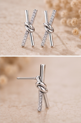Knot Stud Earring