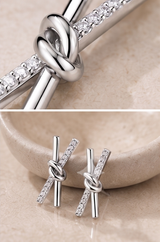 Knot Stud Earring