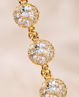 Disco Ball Chain Earring