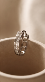 Maze Huggie Earrings