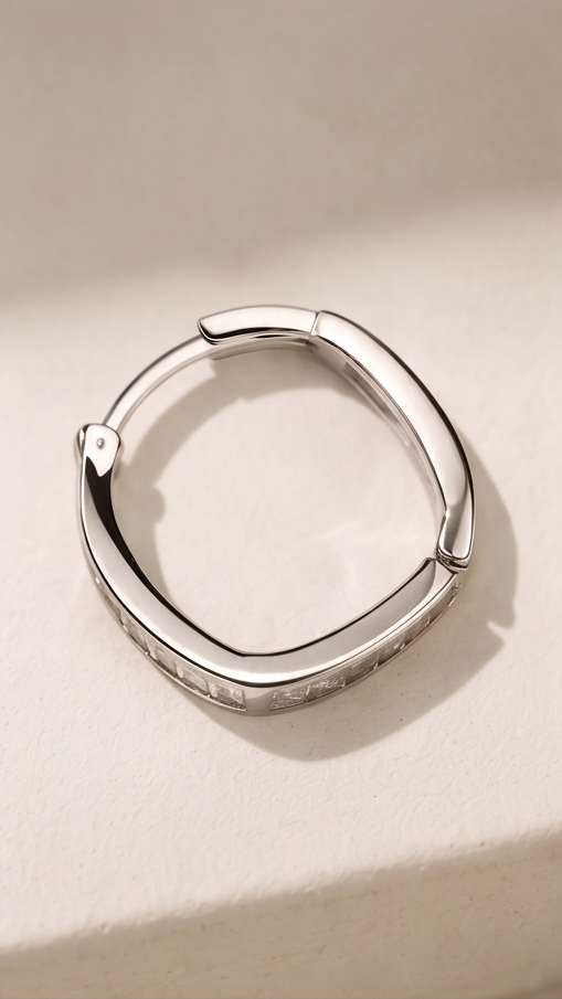 Maze Huggie Earrings
