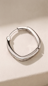 Maze Huggie Earrings