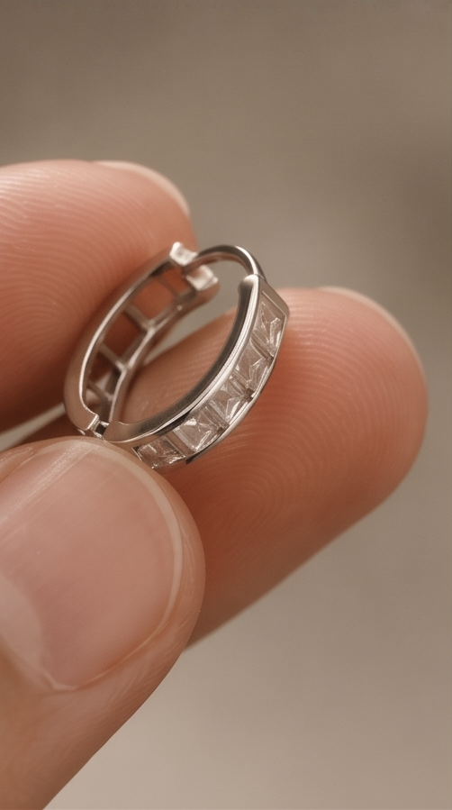 Maze Huggie Earrings