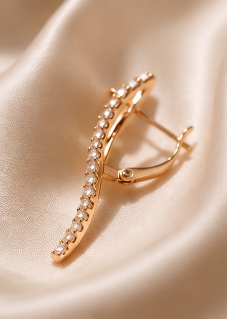 Ripple Spark Stud Earrings