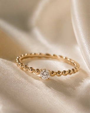 Dainty Diamond Promise Ring