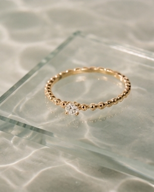 Dainty Diamond Promise Ring