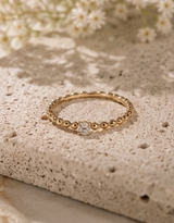 Dainty Diamond Promise Ring
